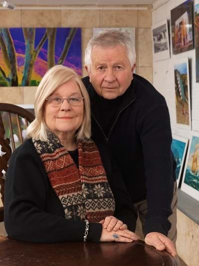 Leonid and Elynor in the Gallery